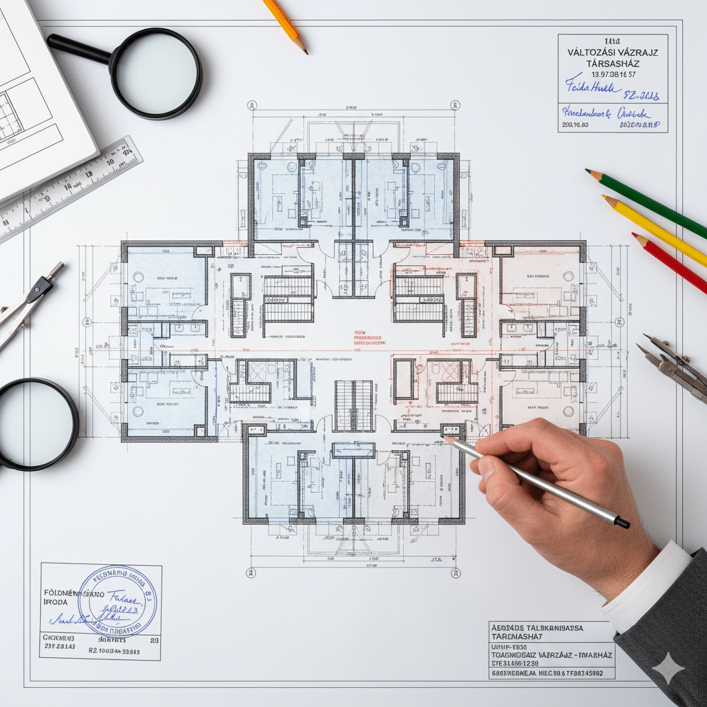 Társasház alaprajz